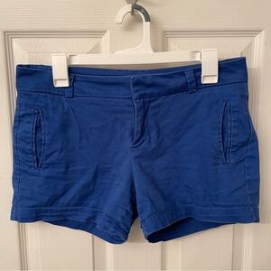 ANA A.N.A. JCP Women’s Twill Shorts 4 Small S Blue